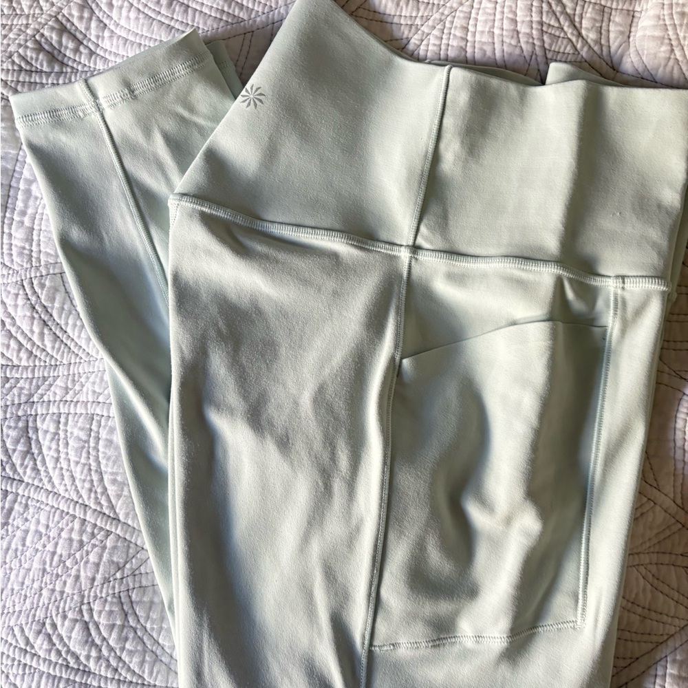 Athleta Light Mint Leggings